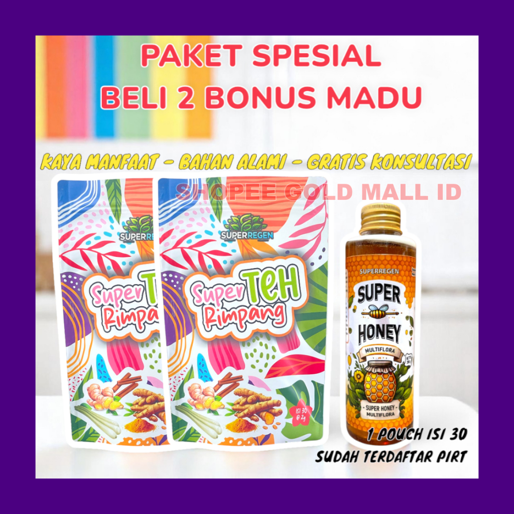 

Teh Sereh Jahe Dan Temulawak Super teh rimpang tea isi 30 tea bag | Super teh rimpang Teh Rimpang Rempah JSR Zaidul Akbar Official Herbal Premium Tea Untuk Diet 30 Bags | Super teh rimpang Health Tea 30 Tea Bag Teh Herbal Super teh rimpang untuk Jerawat H