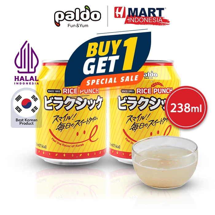 

Paldo Rice Punch Feel The Sweet - Shikye - Minuman Khas Korea 238ml