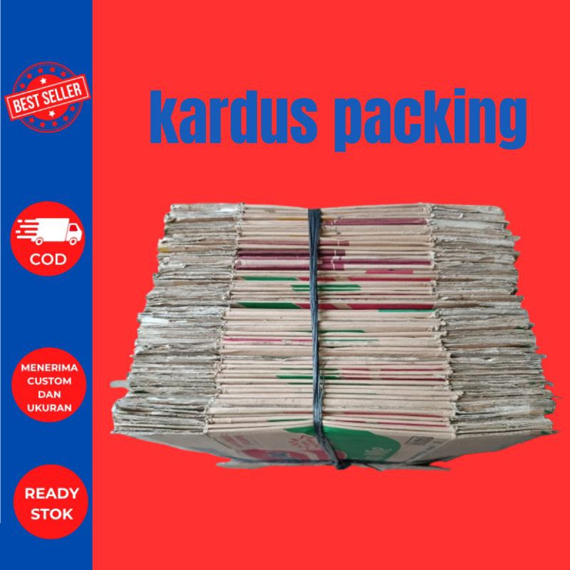

kardus isi 25 pcs bekas lakban rekondisi layak pakai