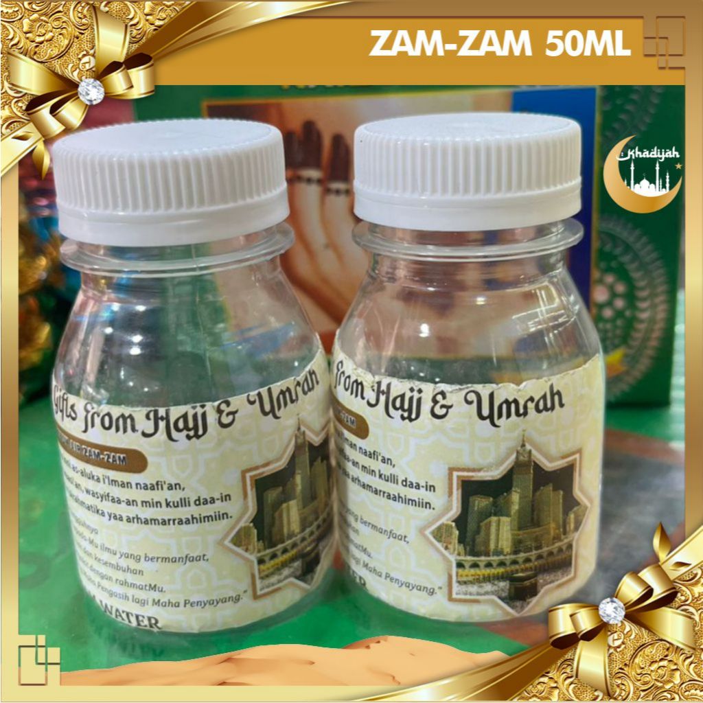 

Air zam-zam kemasan botol 50 ml