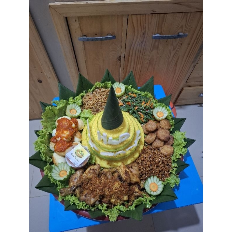 nasi tumpeng 10 porsi