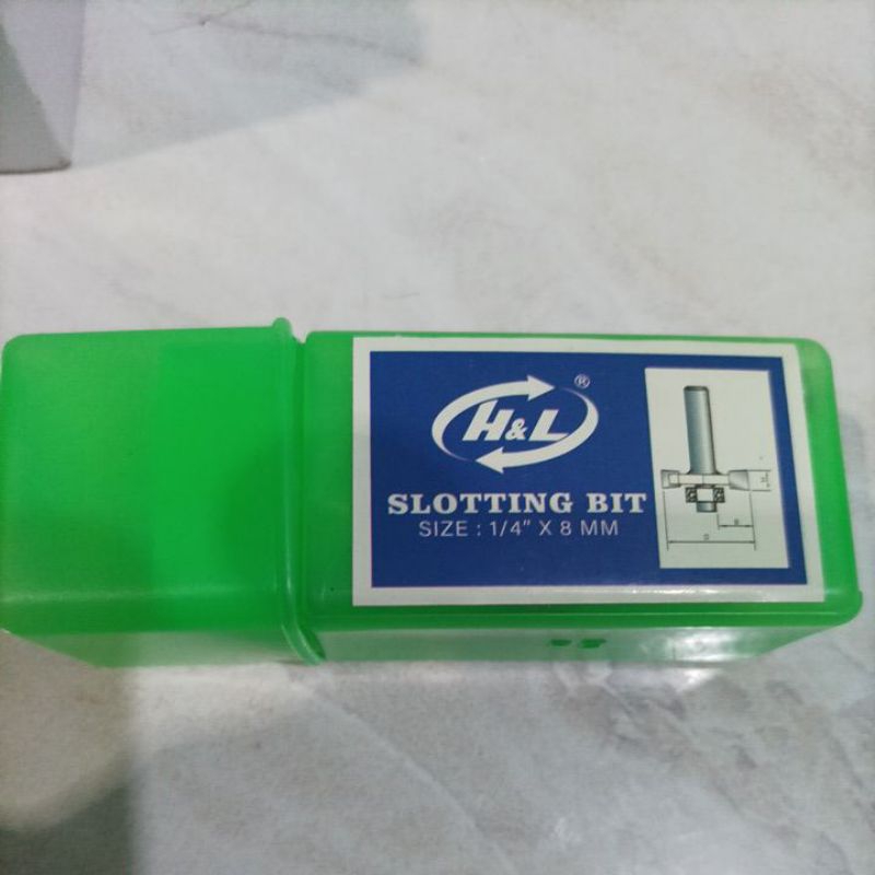 Sloting bit mata profil kayu 5mm 6mm 8mm 10mm sloting bit / mata trimmer  router sloting bit