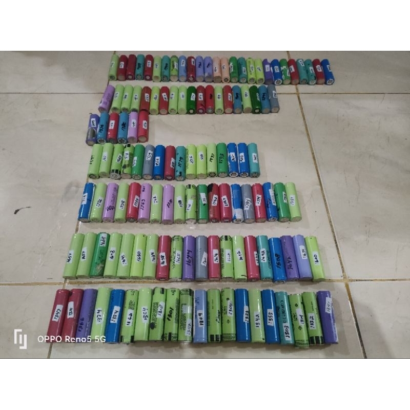batre bekas laptop kpasitas 1000-1200