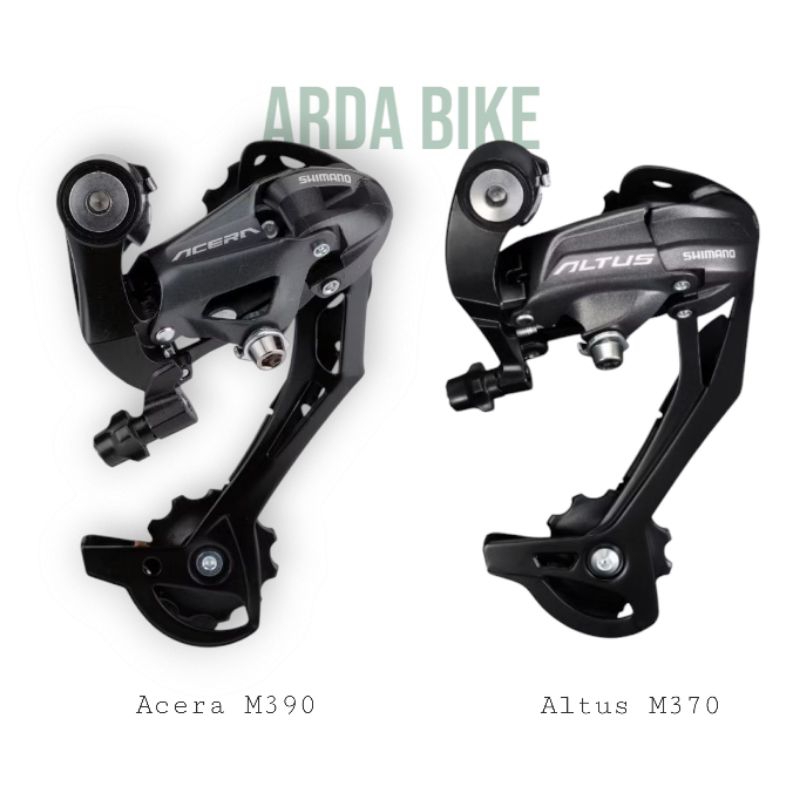 RD Acera Altus RD-M390 M370 9speed