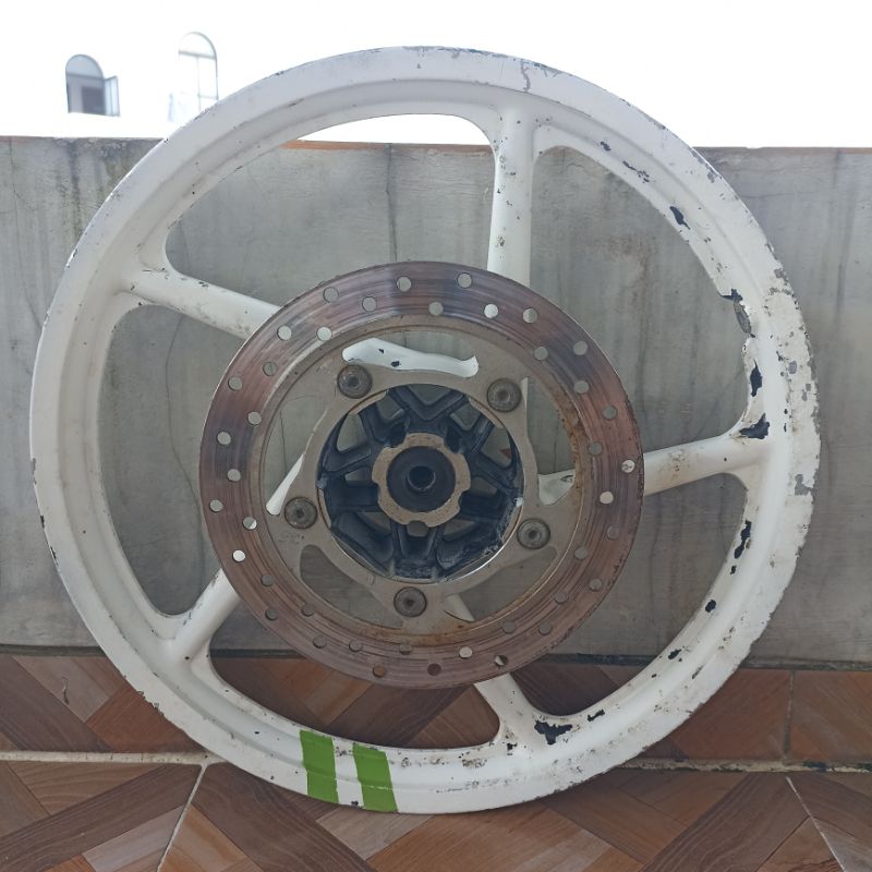 velg racing standar pelek depan ring 17x1.40 Bajaj pulsar 135 Original