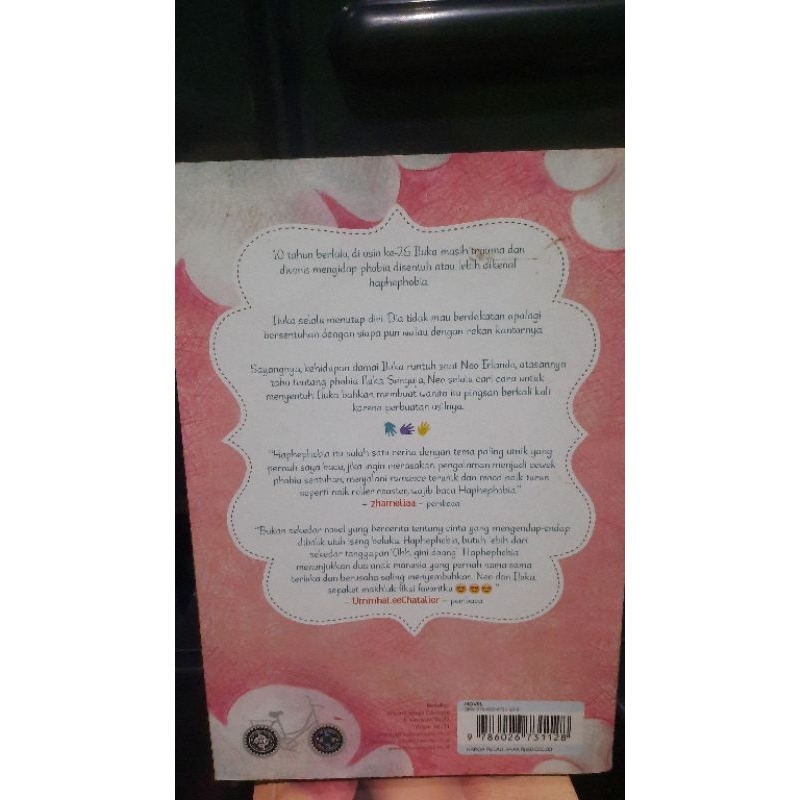 Novel "Haphephobia" by Queen Nakey