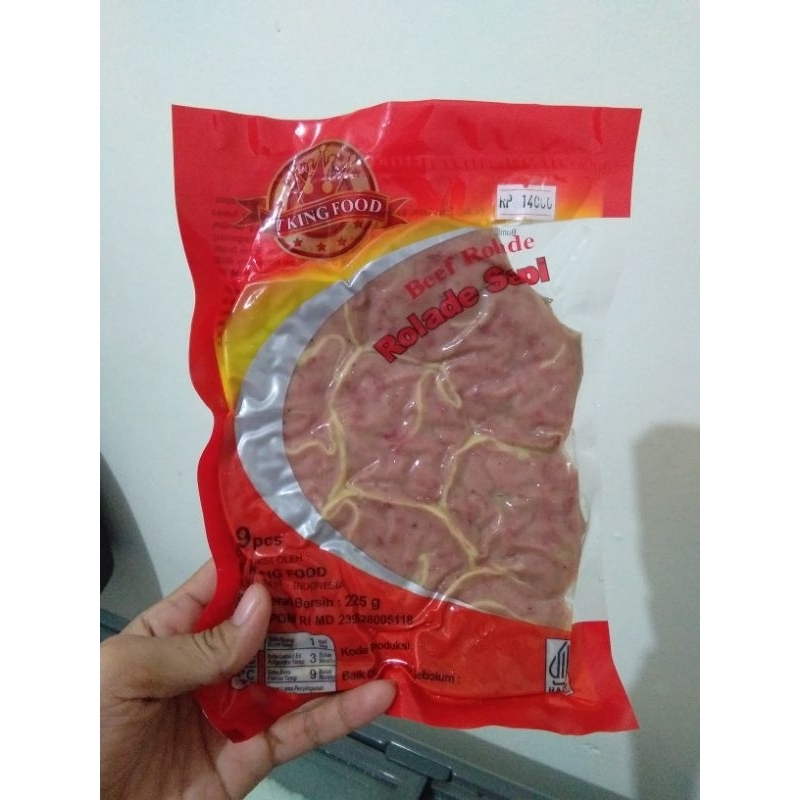 

[INSTAN ONLY] ROLADE KING ISI 9 BERAT 225GR