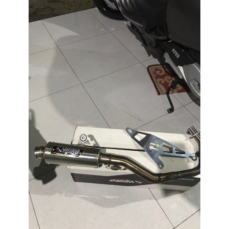 Kenalpot shijiro M3 inlet 38