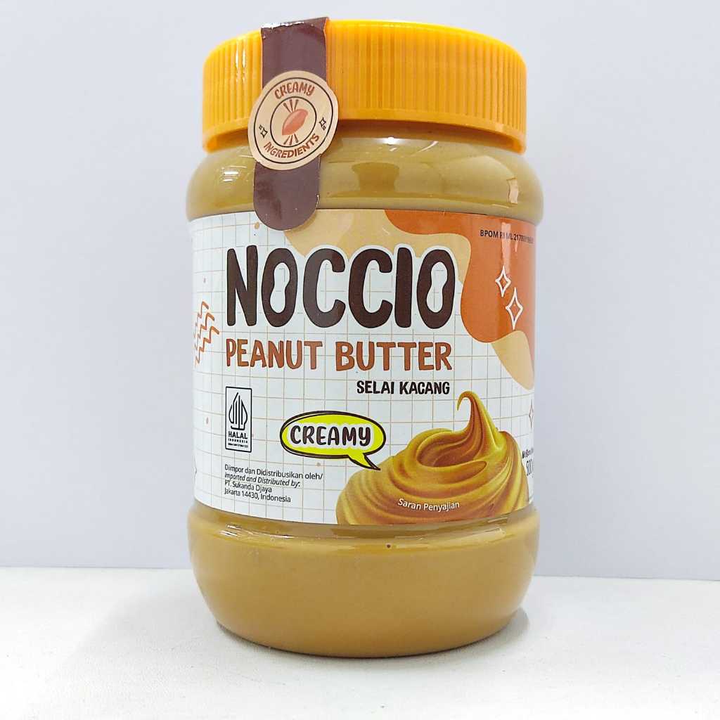 

NOCCIO PEANUT BUTTER CREAMY 500GR