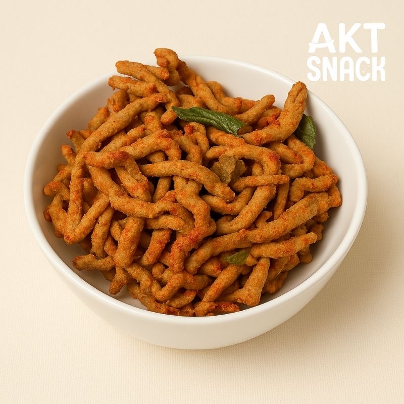 

Keripik Usus Ayam Pedas Daun Jeruk 1kg Gurih Renyah
