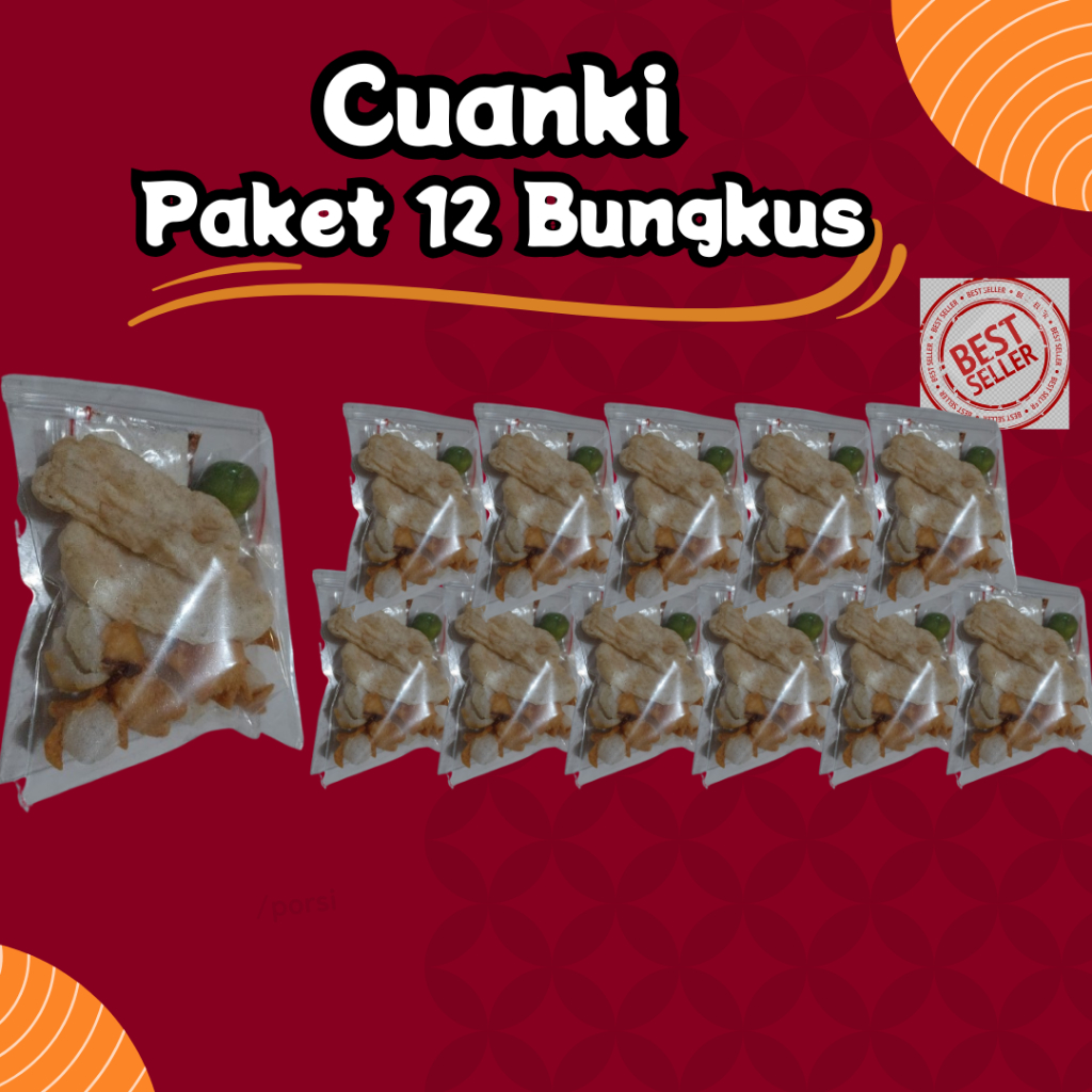

Cuanki Makanan Instan Murah HALAL isi 12pcs