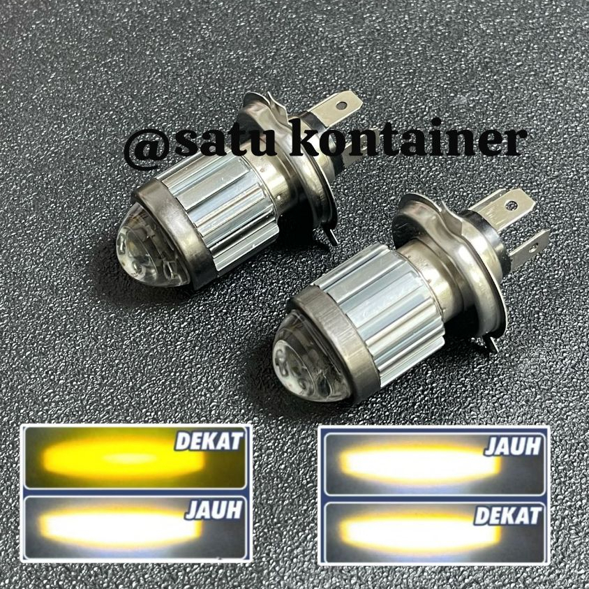 Input 8 - 80 Volt ACdc Lampu LED Laser Lampu utama Motor Mobil h4 Laser LAMPU H4 LASER