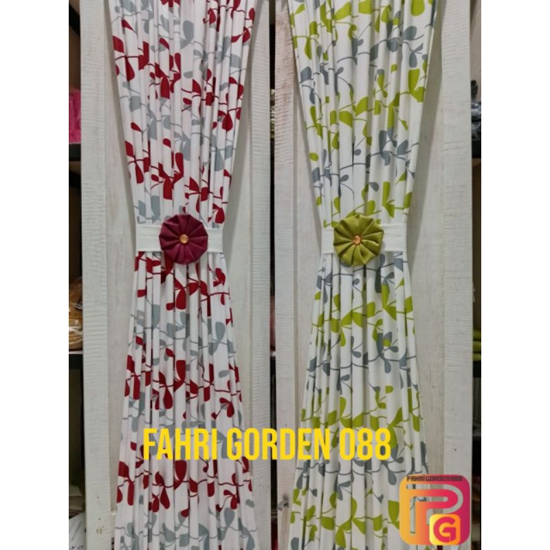 GORDEN JENDELA KACA MINIMALIS