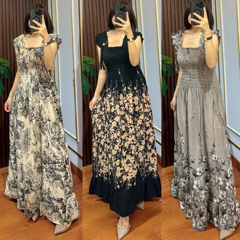 SUMMER DRESS LONGDRESS PANTAI BAJU PANTAI WANITA