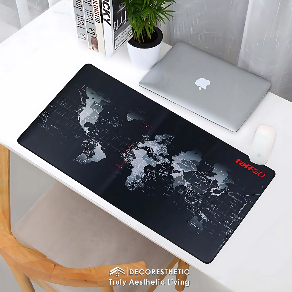 Decoresthetic TaffGO Desk Mat Alas Meja Gaming Komputer Besar Jumbo Office Anti Slip
