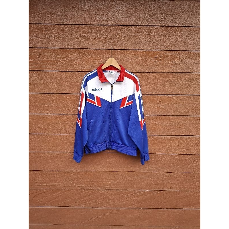 Tracktop Adidas Descente Colourblock ( vintage second)