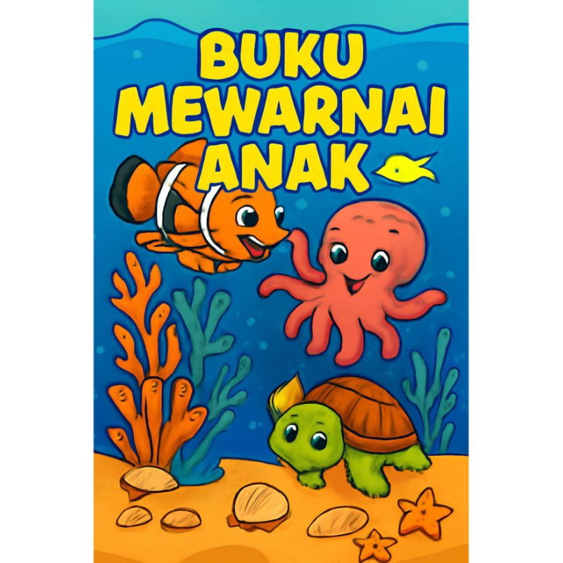 

buku mewarnai anak dengan tema lautan printable (dalam bentuk pdf)