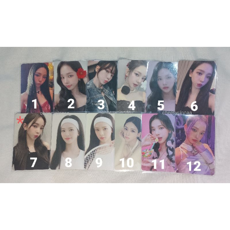 READY PHOTOCARD AAB KARINA AESPA