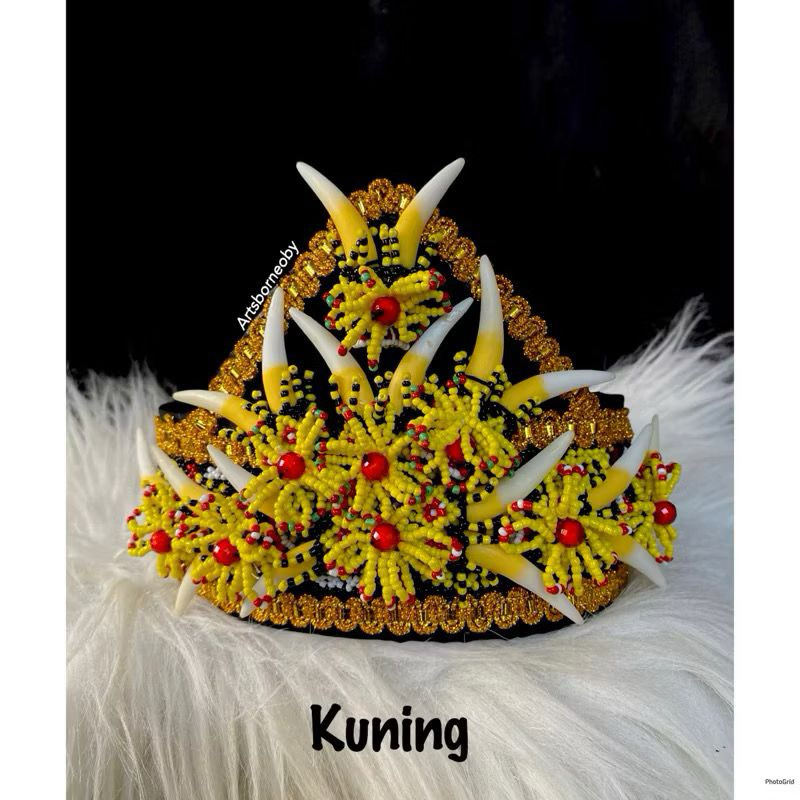 Hiasan Kepala Tari Topi / Hiasan Kepala Tari Adat Dayak
