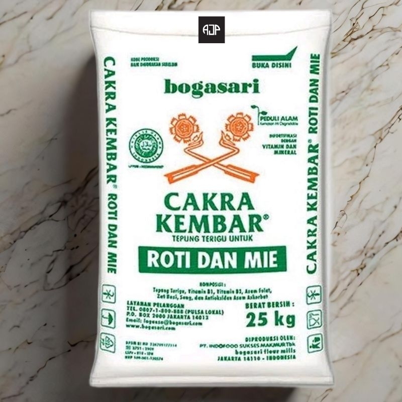 

Tepung Terigu Cakra Kembar | Repack 500 gr 1000 gr