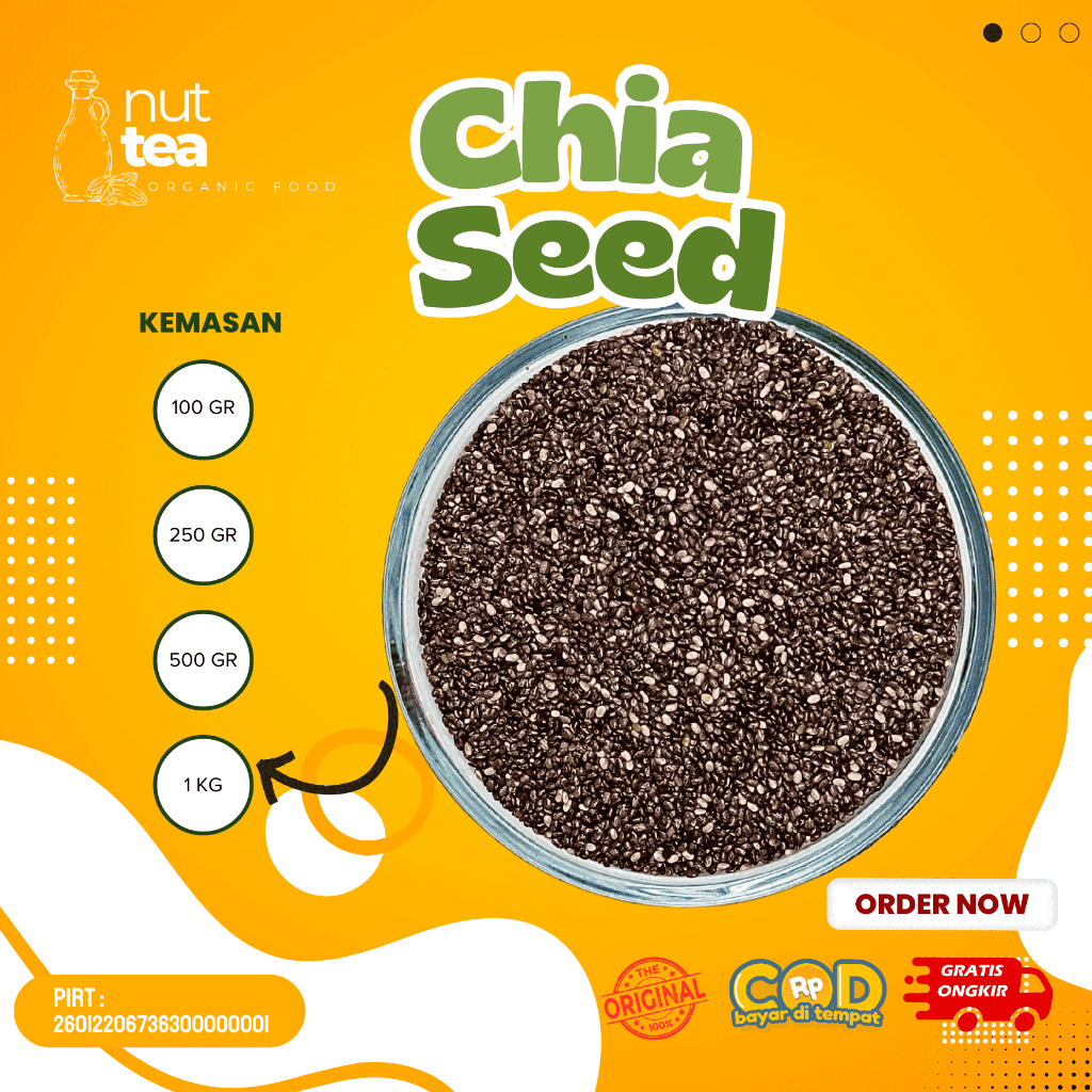 

Organic Chia Seed 100Gr - Biji Chia Premium