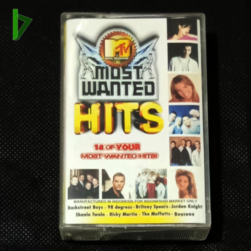 Kaset pita album MTV Most Wanted Hits