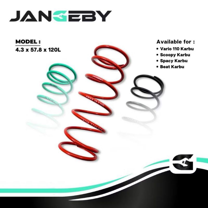 PER CVT Jangeby 1000 1200 1500 1700 RPM Per CVT Beat Karbu Scoopy Karbu Spacy Karbu Vario 110 Karbu 