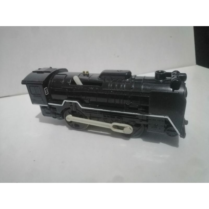 kereta takara tomy plarail D51 200 locomotive stream train elektrik on lampu on ori takara tomy