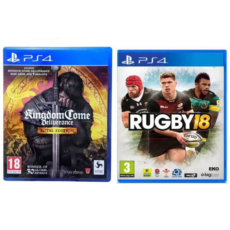Paket Kaset Blueray Disc Ps4 Original (2 Pcs)