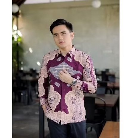 Kemeja Batik Pria / Baju Batik Premium / Atasan Baju Batik Pria