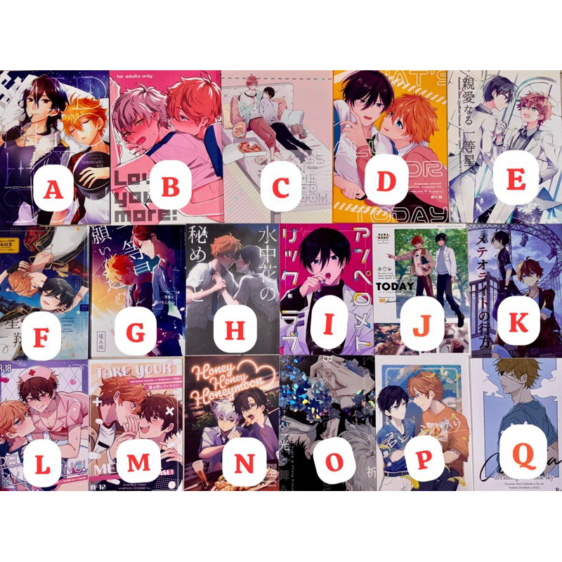 R18+ Jual doujinshi yaoi BL Ensemble Stars Subaru Akehoshi dan Link Click Cheng Xiaoshi x Lu Guang