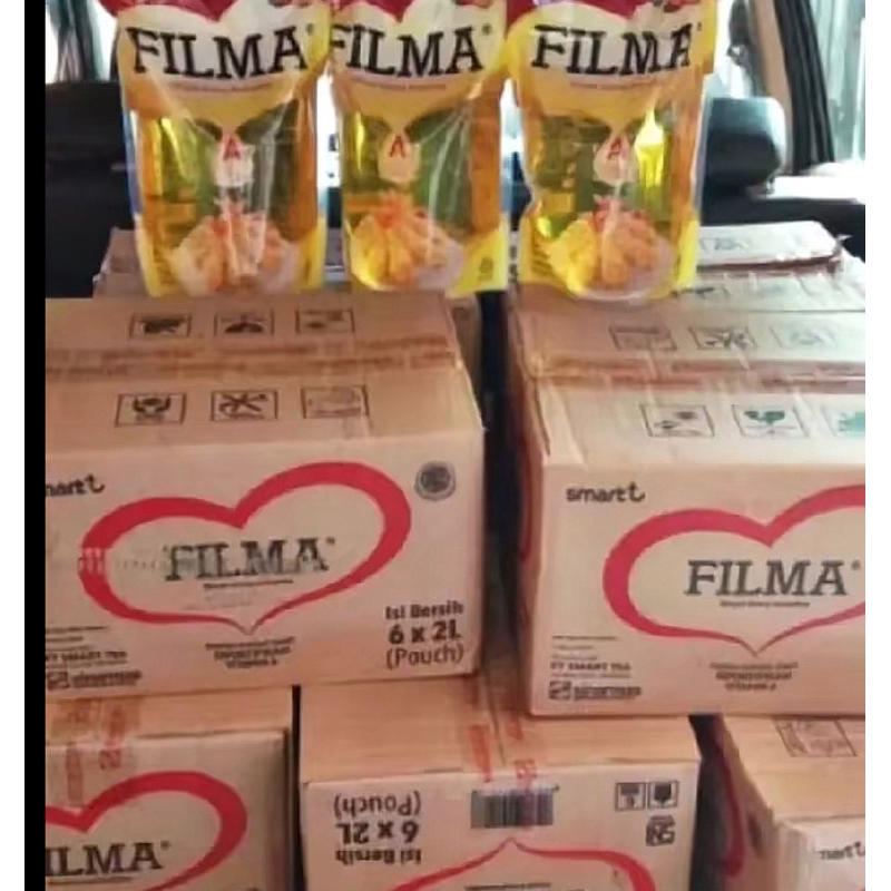 

minyak filma kemasan 2 liter ready siap kirim