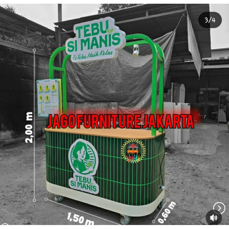 gerobak minuman murah,gerobak minuman bagus