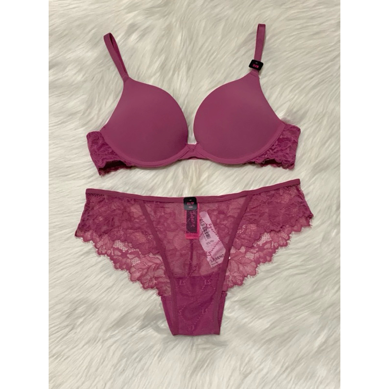 LA SENZA Obsession Bra Set Push Up