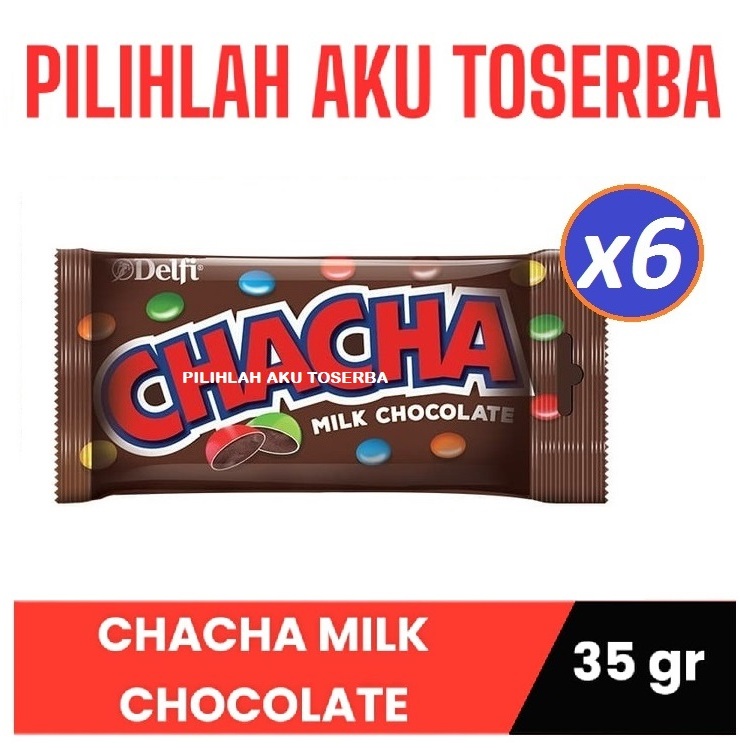 

CHACHA Milk Chocolate 35 g - (HARGA 6 PCS)