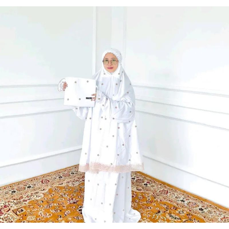 mukena stelan berlengan