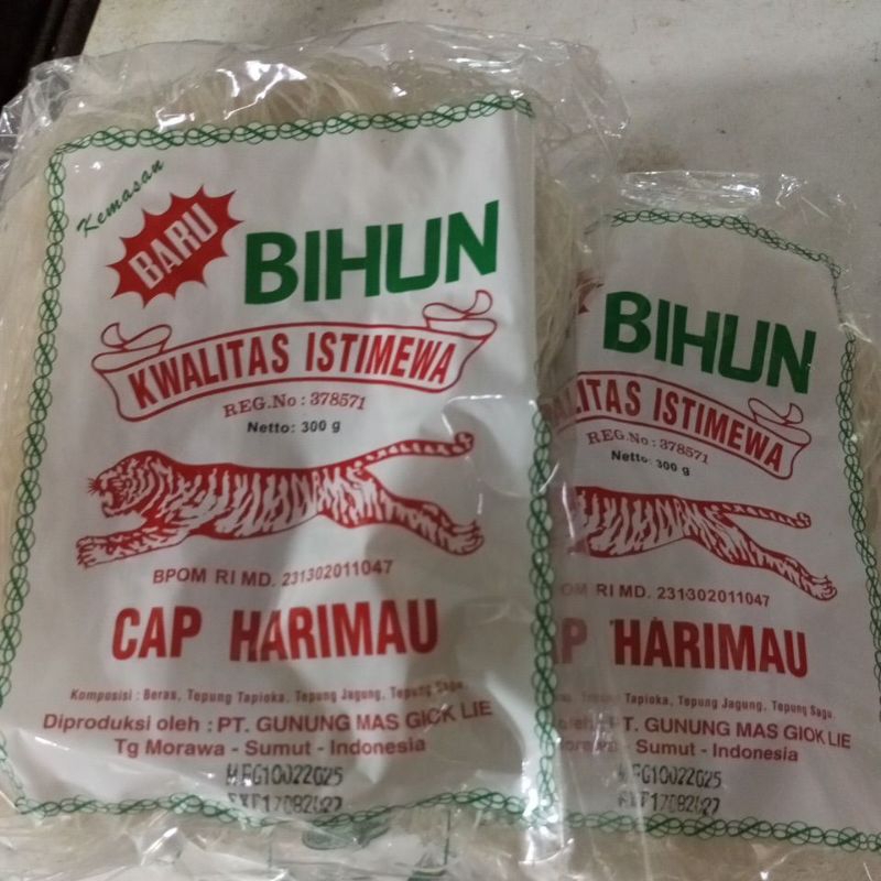 

bihun cap harimau asli medan 1 bks 300g