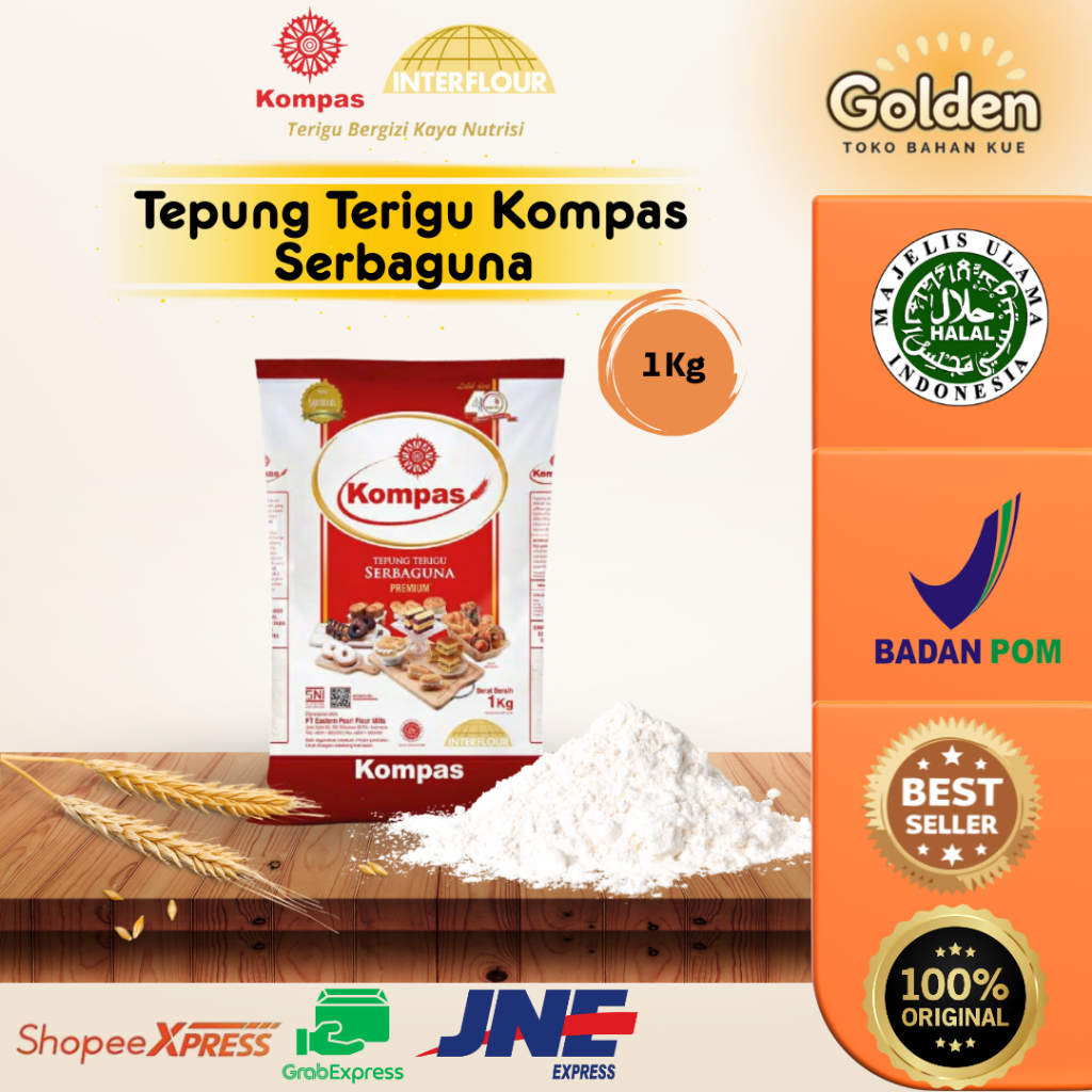 

Tepung Terigu Kompas Serbaguna 1 Kg