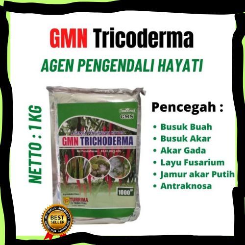 UNGGULAN ! Fungisida Tricoderma Organik Isi 1000Gram, Fungisida Tricoderma Padat Isi 1000Gram