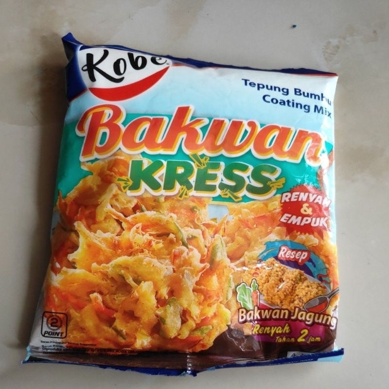 

Kobe tepung bumbu serbaguna 200 gram bakwan ATW ayam krispi