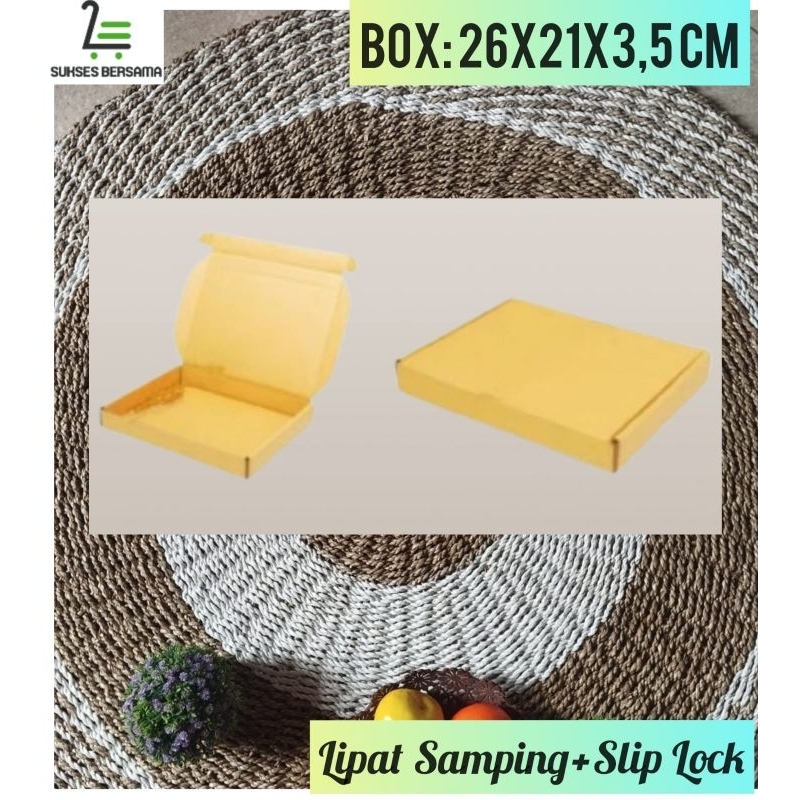 

Box 26x21x3.5cm(shinta)/Karton/Kardus/Hampers/Polos