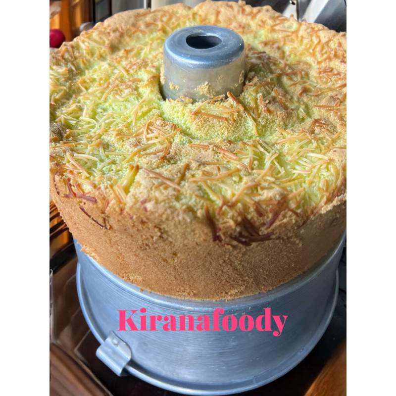

chiffon pandan keju