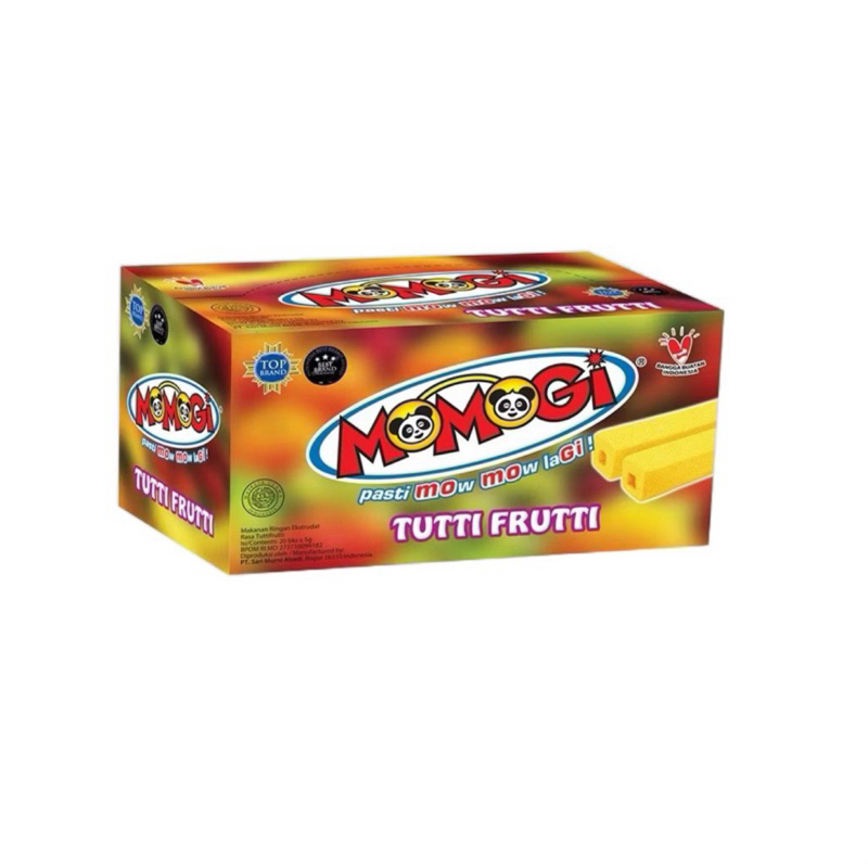 Momogi tutti frutti @4.5g sari murni camilan Snack