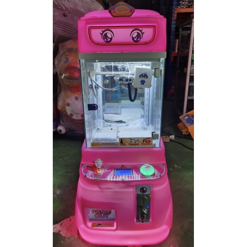 JUMBO MESIN CAPIT JEPIT BONEKA PLAYGROUND COIN HADIAH GAME MACHINE KOIN PERMEN UANG KOTAK MISTERI MY