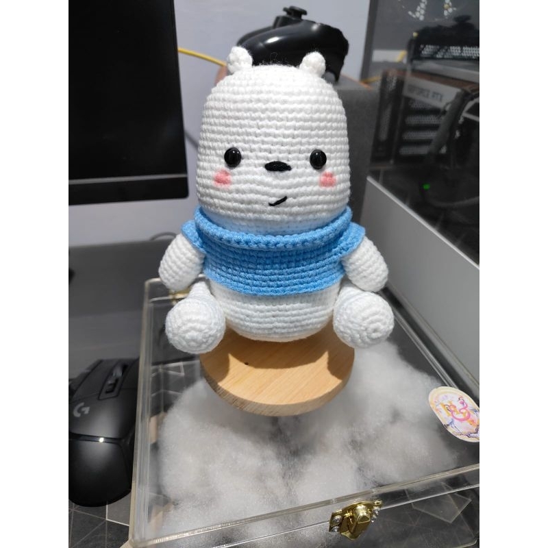 Amigurumi we bare bears ice bear