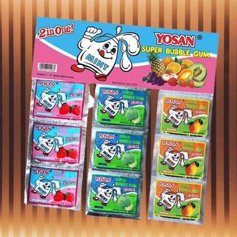 

Permen karet Yosan Murah /Permen Karet Jadul 1 pcs