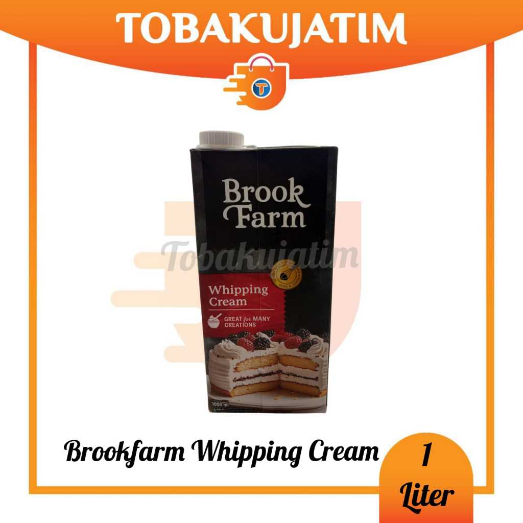 

(INSTANT) BROOKFARM whipping cream 1 Liter