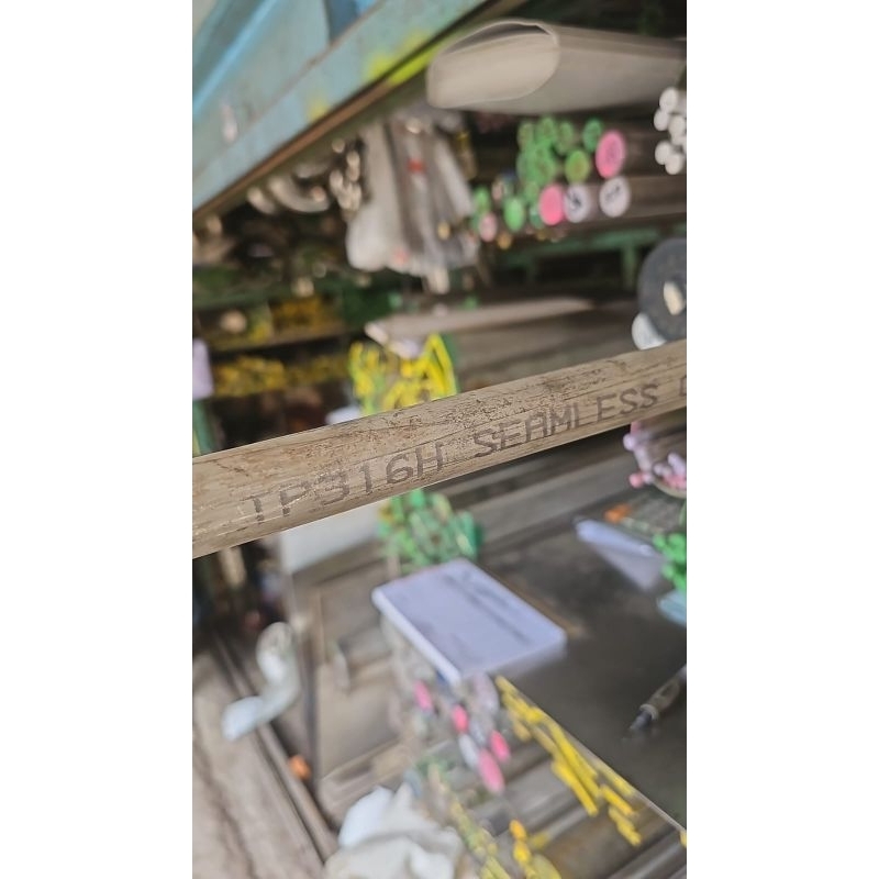 pipa stenlis seamless 316 od 21,6mm id 7.5mm