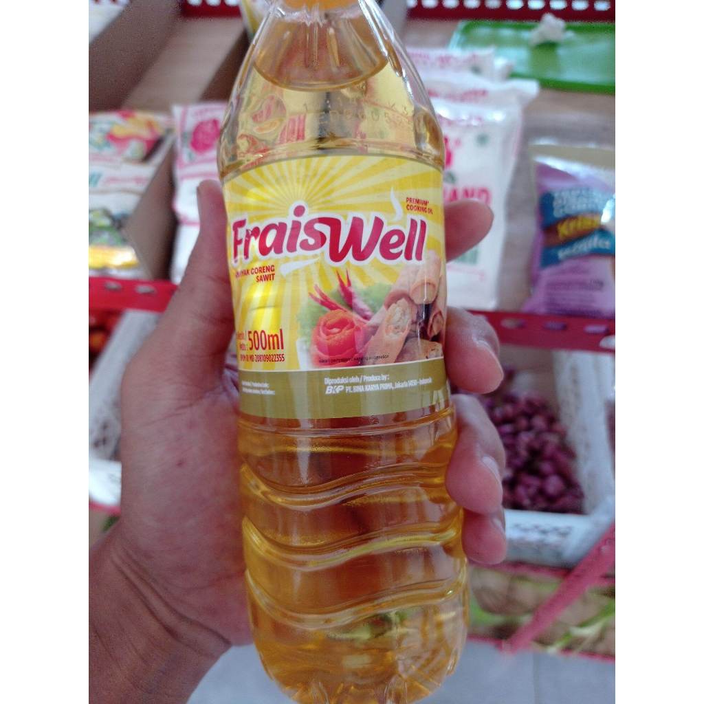 

Minyak Goreng Fraiswell 500ml Kemasan Botol
