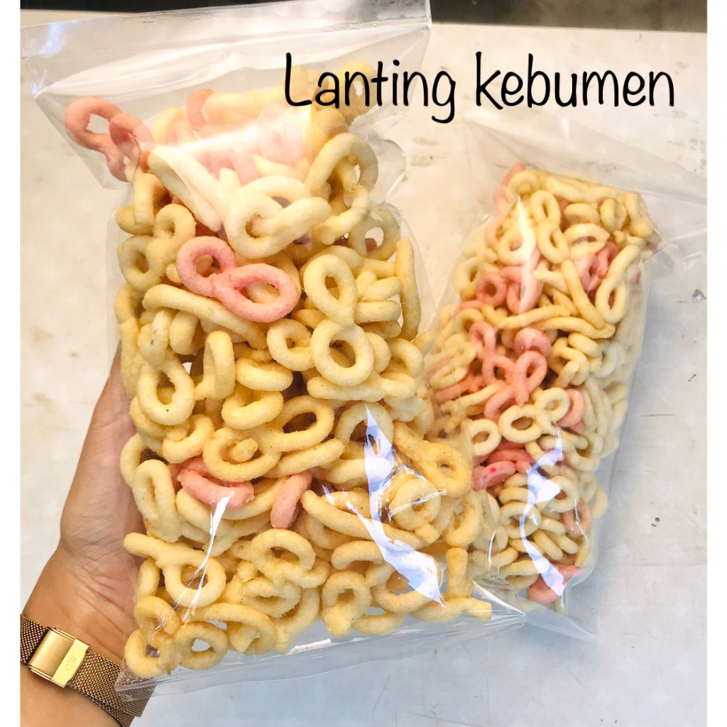 

Lanting Kebumen 500gr 250gr Lanting Singkong Bumbu Merah Putih